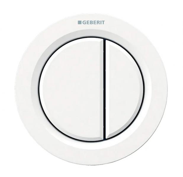 Geberit Omega01 Remote trykknap til pladev&aelig;g - Hvid