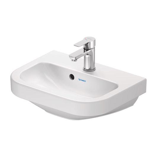 Duravit D-code 45 håndvask t/væg - 1 hanehul Duravit D-code 45 håndvask t/væg - 1 hanehul