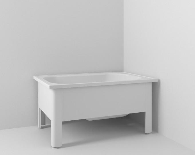 Svedbergs siddebadekar inkl. panel Svedbergs siddebadekar inkl. panel