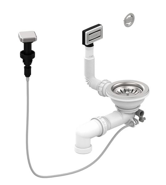 Lavabo D1 afløbssæt til køkkenvask - Rustfrit stål Lavabo D1 afløbssæt til køkkenvask - Rustfrit stål