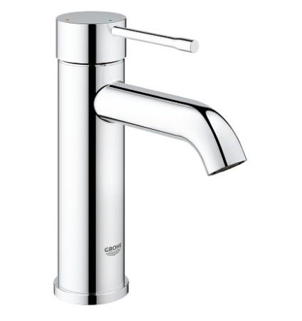 Grohe Essence New h&aring;ndvaskarmatur m/push open bundventil og koldstart - Krom