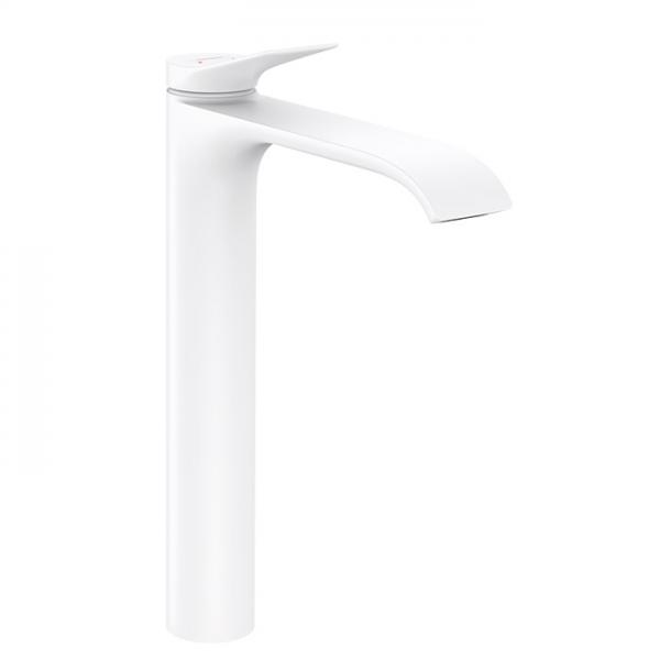 hansgrohe Vivenis 250 h&aring;ndvaskarmatur u/bundventil - Mat hvid