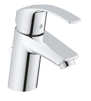 Grohe Eurosmart New h&aring;ndvaskarmatur m/bundventil & l&oslash;ftestang
