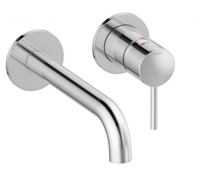 Damixa Osier armatur til indbygning i væg - Krom Damixa Osier armatur til indbygning i væg - Krom