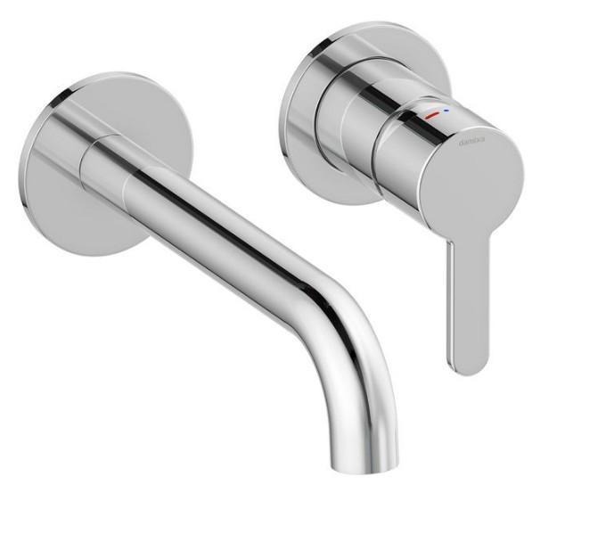 Damixa Silhouet armatur til indbygning i væg - Krom Damixa Silhouet armatur til indbygning i væg - Krom