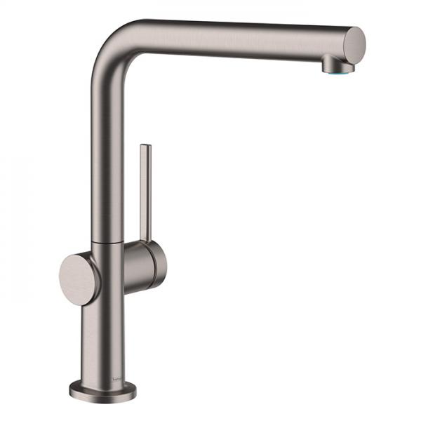 hansgrohe Talis M54 k&oslash;kkenarmatur m/L-tud - Rustfrit st&aring;l