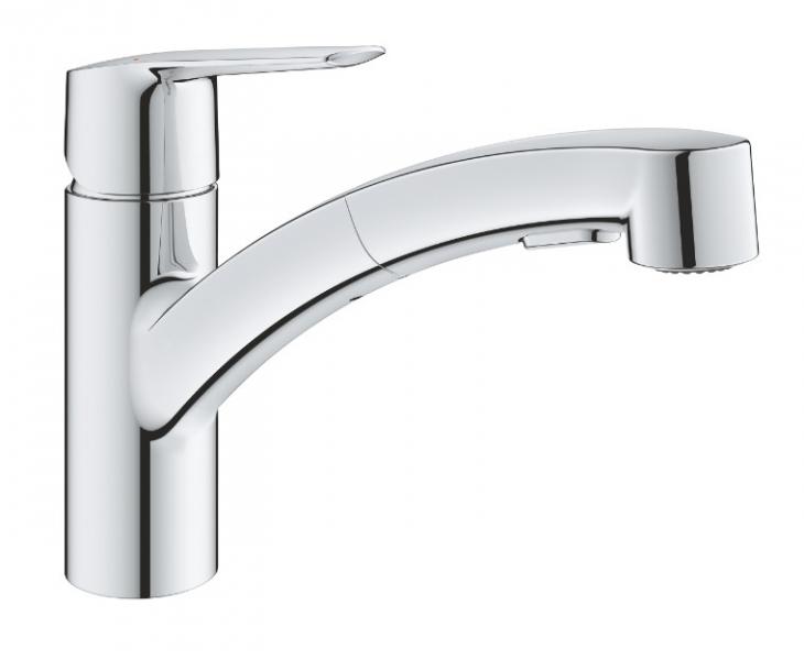 Grohe Start køkkenarmatur m/udtræksbruser - Krom Grohe Start køkkenarmatur m/udtræksbruser - Krom