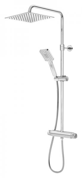 Gustavsberg Nautic square bruses&aelig;t krom