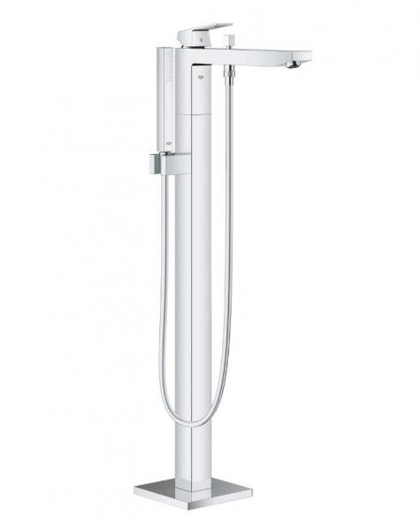 Grohe Eurocube fritst&aring;ende badekararmatur - Krom