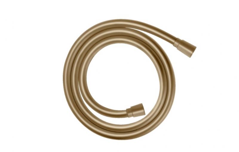 hansgrohe Isiflex bruseslange - 125 cm - B&oslash;rstet bronze