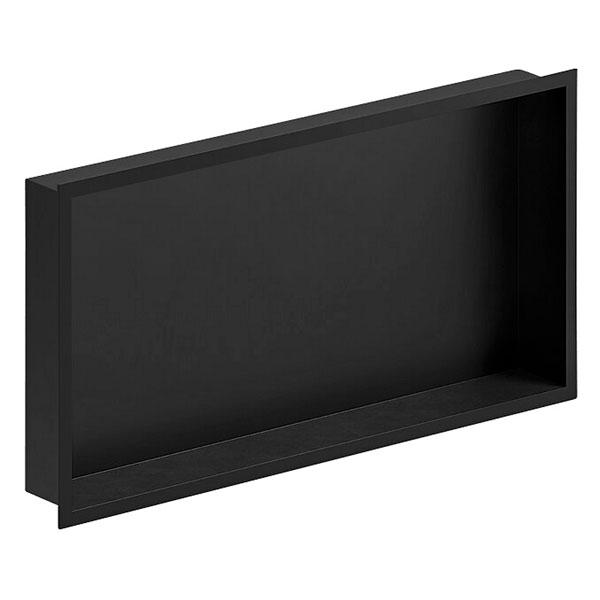 Damixa Zen badev&aelig;relseshylde til indbygning - Rektangul&aelig;r - Mat sort