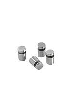 Pressalit spejlbeslag - S&aelig;t &aacute; 4 stk - Poleret rustfri st&aring;l