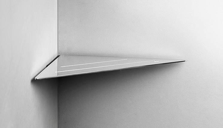 Unidrain ReFrame hj&oslash;rnehylde - Poleret st&aring;l