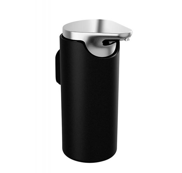 Pressalit Style sæbedispenser t/væg eller bord - Krom/sort Pressalit Style sæbedispenser t/væg eller bord - Krom/sort