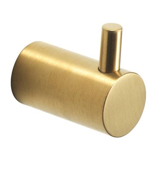 Pressalit håndklædekrog - 2 stk - Børstet messing Pressalit håndklædekrog - 2 stk - Børstet messing