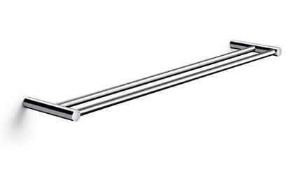 Pressalit dobbelt håndklædestang - Poleret rustfri stål Pressalit dobbelt håndklædestang - Poleret rustfri stål