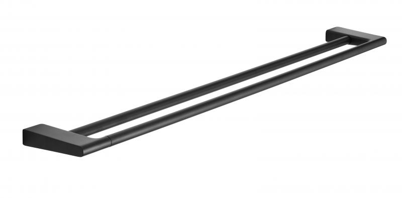 Pressalit Style dobbelt håndklædestang 810 mm - Mat sort Pressalit Style dobbelt håndklædestang 810 mm - Mat sort