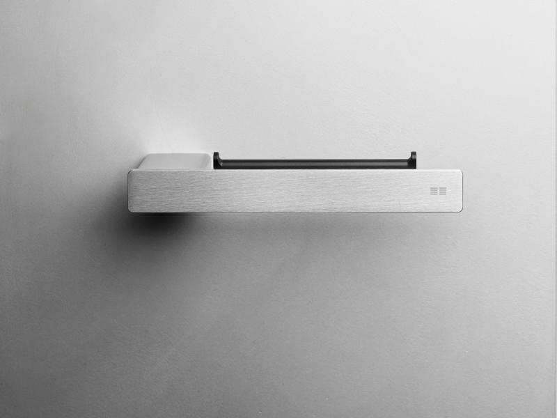 Unidrain ReFrame toiletpapirholder - Børstet stål Unidrain ReFrame toiletpapirholder - Børstet stål