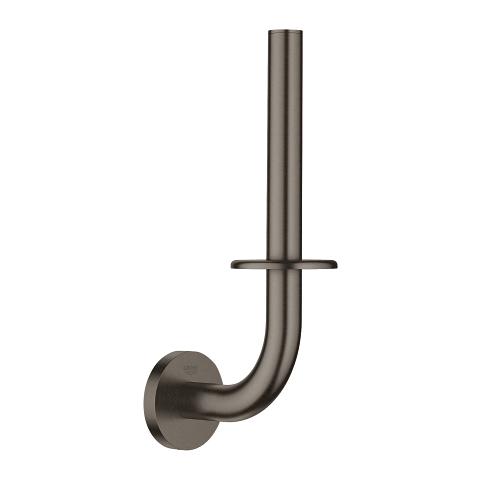Grohe Essentials reserve toiletrulleholder - B&oslash;rstet hard graphite