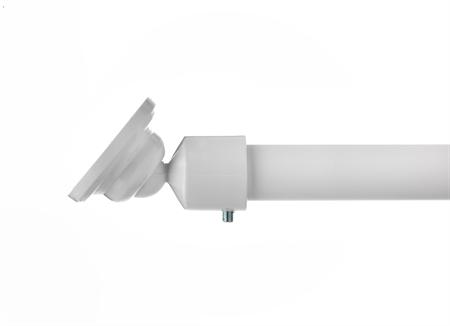 Van Der P Erica2000 Flexi-konsol +/-60º til skrå/skæve vægge - Hvid Van Der P Erica2000 Flexi-konsol +/-60º til skrå/skæve vægge - Hvid