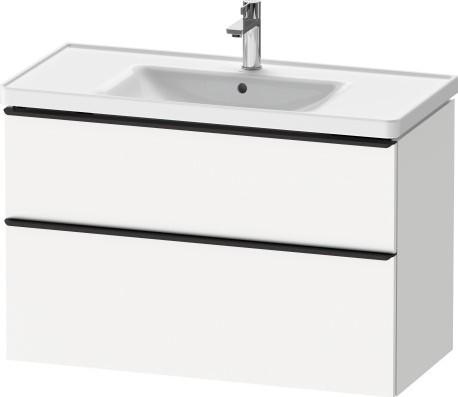 Duravit D-Neo 100 m&oslash;bels&aelig;t - Mat hvid