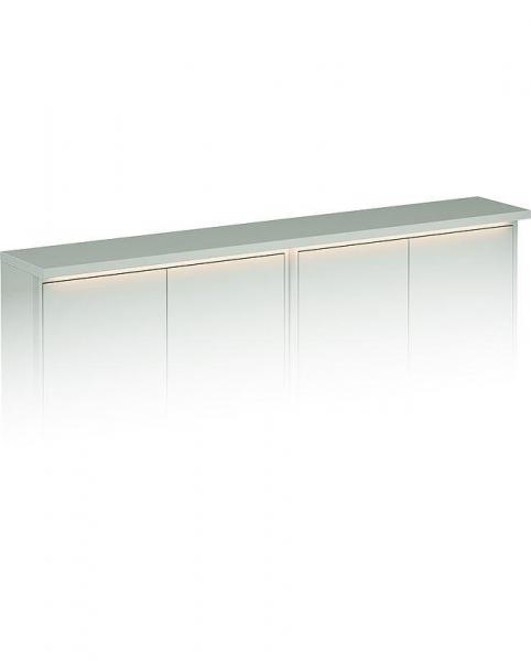 Gustavsberg Graphic dobbelt topplade m/lys - Lille dybde - Gr&aring;