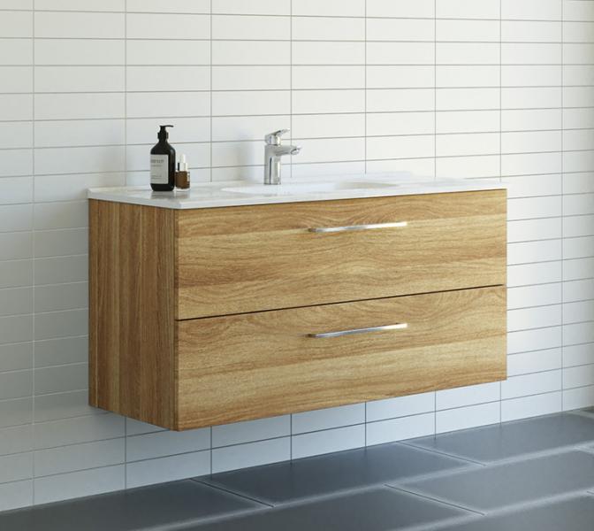 Dansani Mido+ 120 m&oslash;bels&aelig;t m/Kantate vask - Varm eg