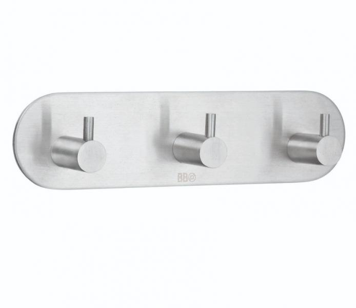 Beslagsboden selvkl&aelig;bende knager&aelig;kke m/tap - Rustfrit st&aring;l