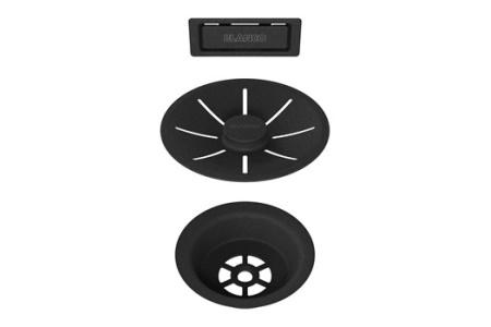 Blanco InFino strainer og firkantet overl&oslash;bsskilt - Matsort