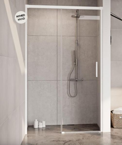 Str&oslash;mberg Slide 22 skyded&oslash;r nichel&oslash;sning 1000mm - Hvid