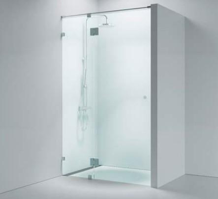 Strømberg Lucca 50 nichedør m/fast væg - Skræddersyet Strømberg Lucca 50 nichedør m/fast væg - Skræddersyet