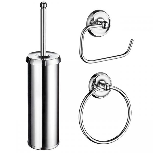 Smedbo Villa tilbeh&oslash;rspakke til bad 2 - Krom
