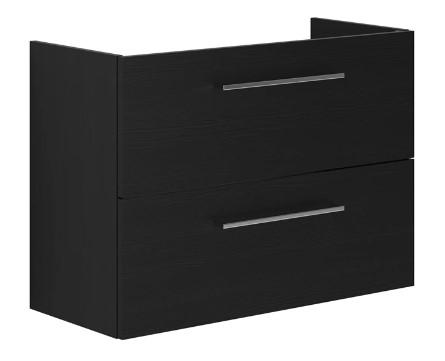 Dansani Mido+ 80 underskab m/skuffer - Sort struktur Dansani Mido+ 80 underskab m/skuffer - Sort struktur