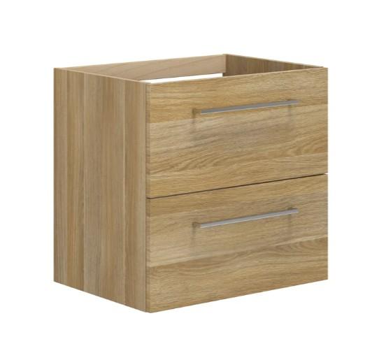 Dansani Mido+ 60 vaskeskab m/skuffer - Varm eg