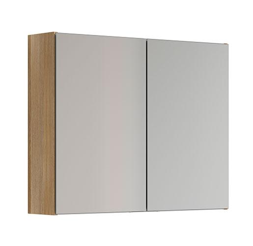 Dansani Mido+ Select 80 spejlskab - Varm eg Dansani Mido+ Select 80 spejlskab - Varm eg