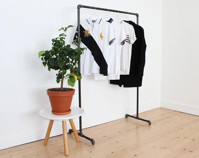 Simple Racks Newark fritst&aring;ende t&oslash;jstativ - 58 x 50 CM