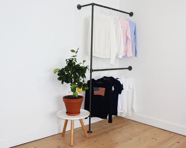Simple Racks SoHo v&aelig;gh&aelig;ngt t&oslash;jsystem - 108 x 35 CM