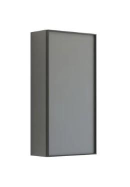 Dansani Luna Urban overskab - Venstreh&aelig;ngslet - Gr&aring; mat/Sort ramme