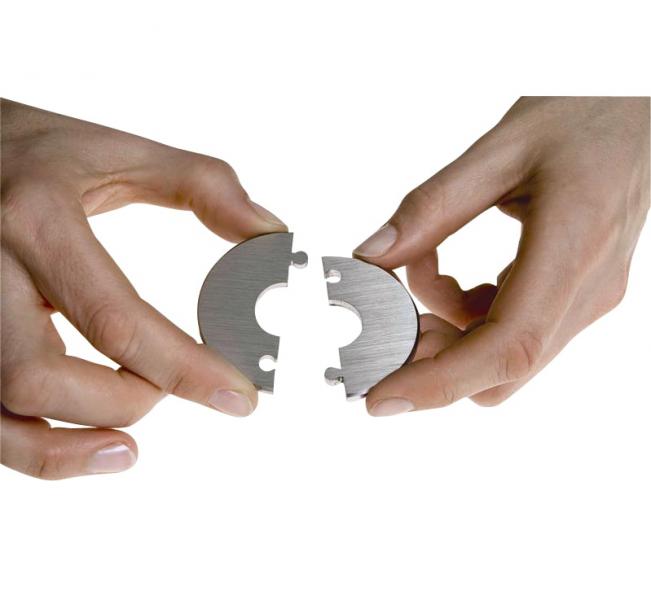 Click One Two v&aelig;groset rustfri til 18mm (3/8)"