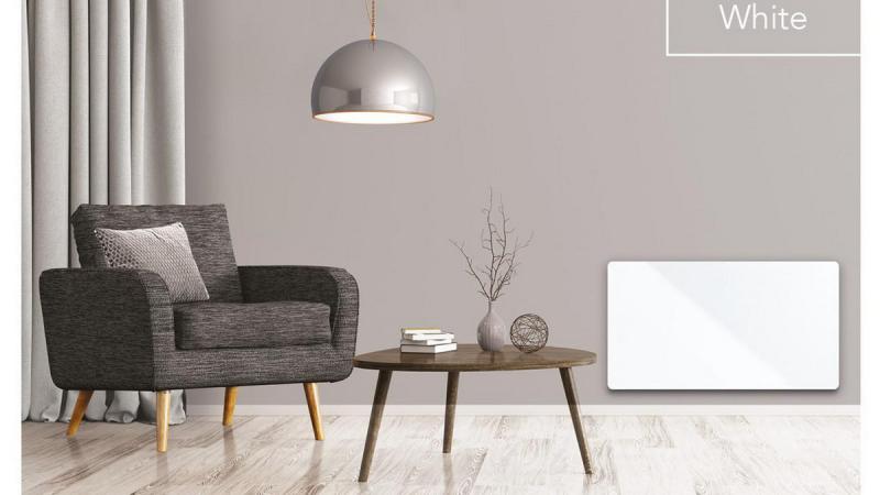 Nob&oslash; glas front 40 t/ 1000W - Hvid