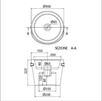 Eico Bucket 30 h&aring;ndvask - Hvid