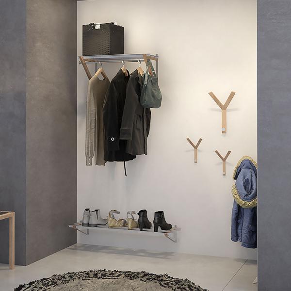 Hoigaard hattehylde HH-6 - Eg/sæbe Hoigaard hattehylde HH-6 - Eg/sæbe