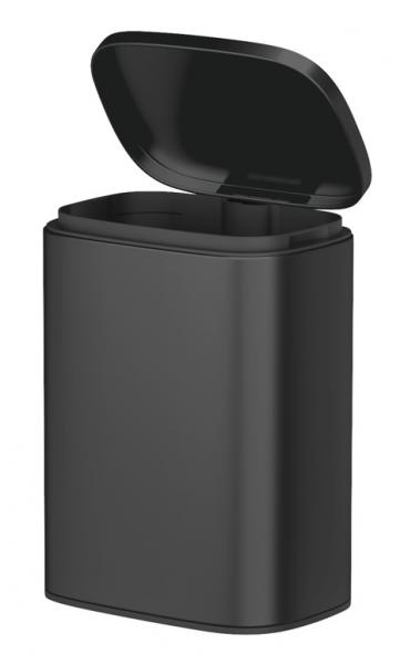 Wenko Sare væghængt toiletspand m/softclose - Mat sort Wenko Sare væghængt toiletspand m/softclose - Mat sort