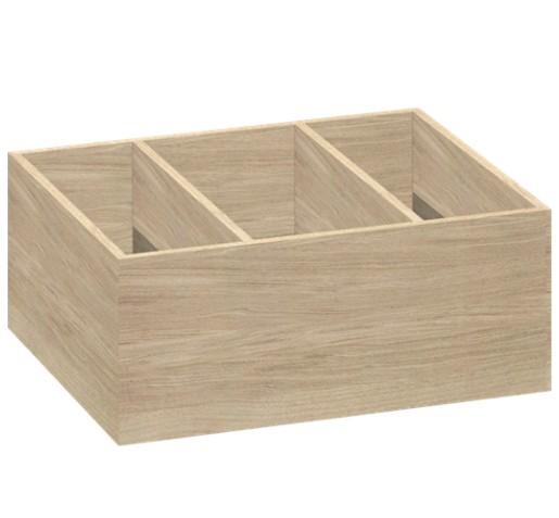 Dansani skuffeindsats til høj skuffe - Egetræ Dansani skuffeindsats til høj skuffe - Egetræ