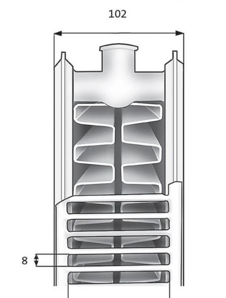 Purmo Ventil Compact CV22-900-800 mm Purmo Ventil Compact CV22-900-800 mm