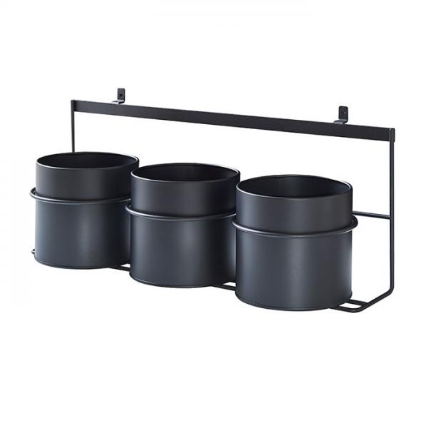 Sort universal opbevaring til akustikpanel 3 Sort universal opbevaring til akustikpanel 3