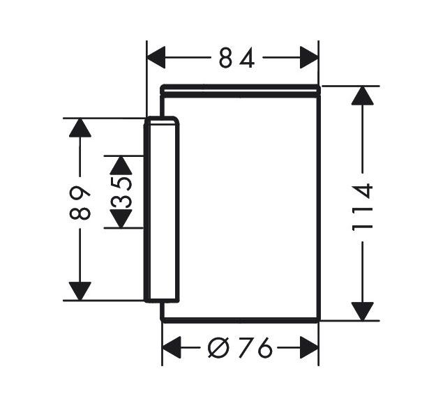 Axor Universal Circular tandkrus - B&oslash;rstet r&oslash;dguld