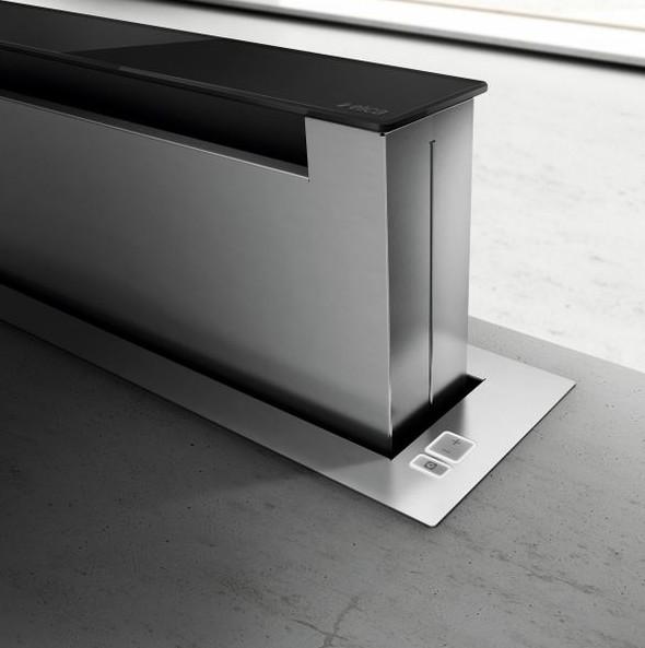 Eico Pandora X indbygget emh&aelig;tte t/ bordplade - Rustfrit st&aring;l