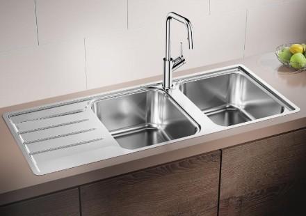 Blanco Lemis 8S-IF UX køkkenvask - Rustfrit stål Blanco Lemis 8S-IF UX køkkenvask - Rustfrit stål