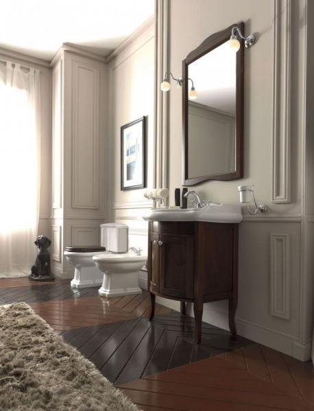 Lavabo Retro Monoblocco toilet m/S-l&aring;s